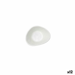 Bowl Bidasoa Cosmos White Ceramic Ø 17 cm (12 Units)
