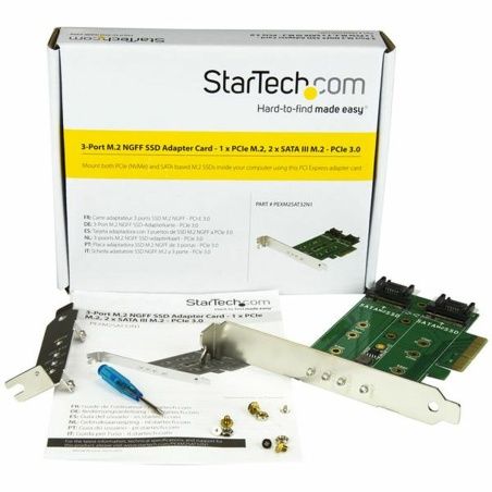 PCI Card SSD M.2 Startech PEXM2SAT32N1
