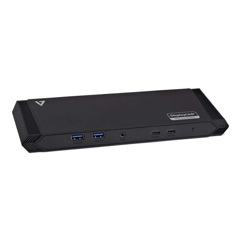 USB Hub V7 DOCKUSBC Black 65 W