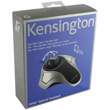 Mouse Ottico Mouse Ottico Trackball Kensington K64327EU Argentato