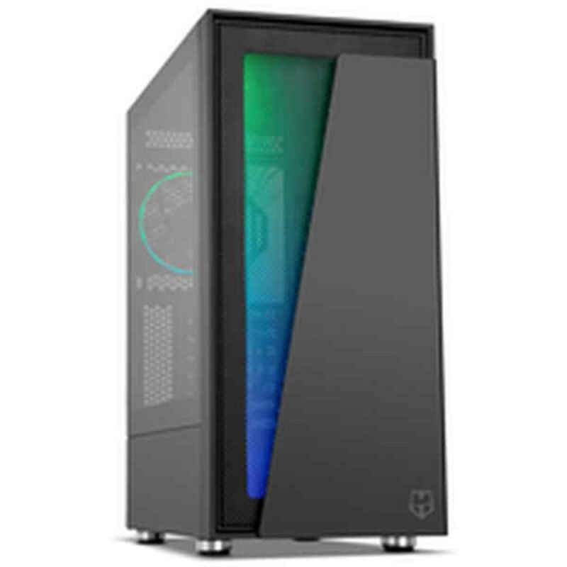 Case computer desktop ATX Nox 8436587971327 LED RGB Nero Multicolore