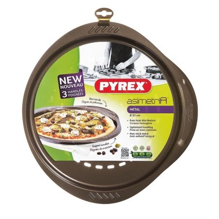 Pizza Mould Pyrex Asimetria Metal Ø 32 cm (6 Units)