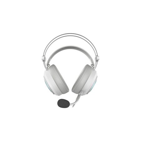 Headphones with Microphone Newskill Drakain White 2,4 m Multicolour Ivory