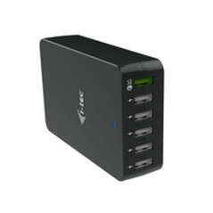 Portable charger i-Tec CHARGER6P52W Black