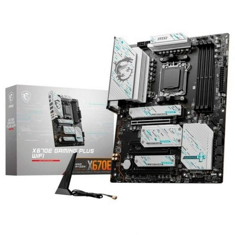 Motherboard MSI X670E GAMING PLUS WIFI AMD AM5 AMD AMD X670