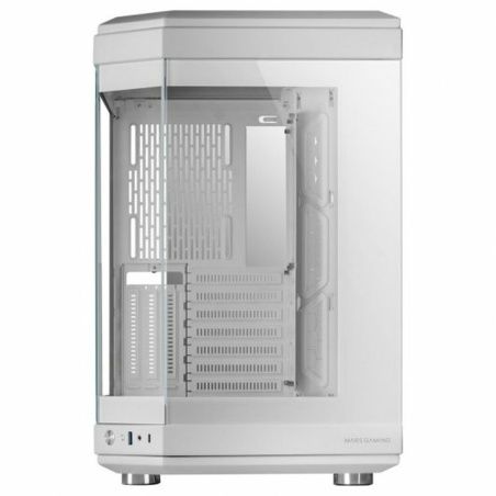 Case computer desktop ATX Mars Gaming MC-3T Bianco