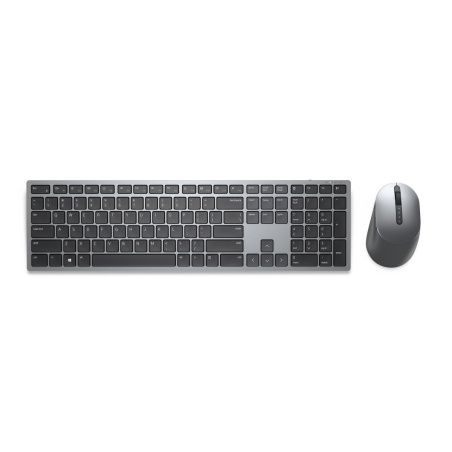 Tastiera e Mouse Wireless Dell KM7321WGY Grigio Qwerty in Spagnolo QWERTY