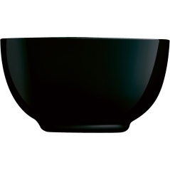Bowl Luminarc Diwali Noir Black Glass Tempered glass 14,5 cm (24 Units)