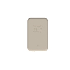 Power Bank with Wireless Charger Kreafunk Brown 5000 mAh
