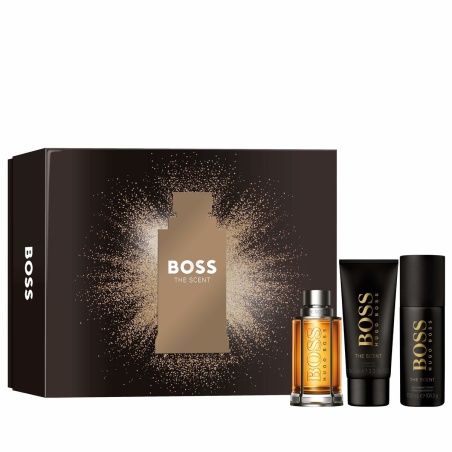Men's Perfume Set Hugo Boss-boss The Scent 3 Pieces