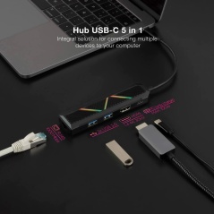 Hub USB NANOCABLE 10.16.0501