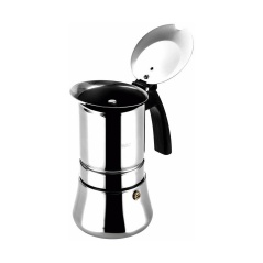 Italian Coffee Pot FAGOR Stainless steel 18/10 Chromed (10 Cups)