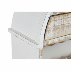 Portabottiglie DKD Home Decor Bianco Marrone Legno 65 x 30 x 123 cm