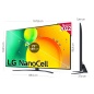 Smart TV LG 75NANO766QA 75" 4K ULTRA HD NANO CELL WIFI 4K Ultra HD 75" HDR NanoCell AMD FreeSync