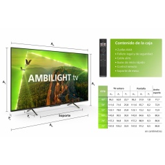 Smart TV Philips 55PUS8118 4K Ultra HD 55" LED