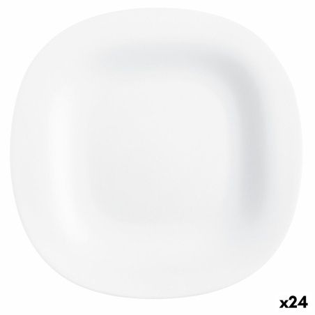Piatto da Dolce Luminarc Carine Bianco Vetro (19 cm) (24 Unità)