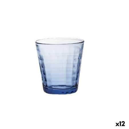 Set of glasses Duralex Prisme Blue 4 Pieces 275 ml (12 Units)