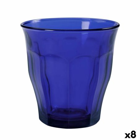 Set di Bicchieri Duralex Picardie Azzurro 6 Pezzi 310 ml (8 Unità)