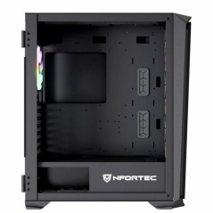 Case computer desktop ATX Nfortec Krater X Nero