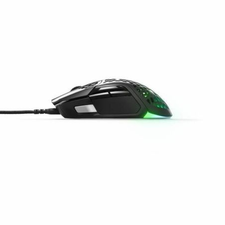 Mouse SteelSeries Aerox 5 Black Gaming LED Lights With cable