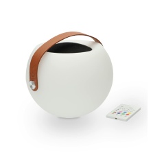 Altoparlante Bluetooth con Lampada LED KSIX Bubble Bianco 5 W Portatile