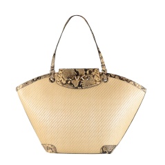 Women's Handbag Michael Kors 30T1GZYTT4W-NATURAL Brown 26-56 x 38 x 13 cm