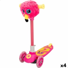 Monopattino Scooter K3yriders Flamingo Rosa 4 Unità