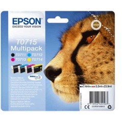Original Ink Cartridge Epson C13T07154012 Multicolour