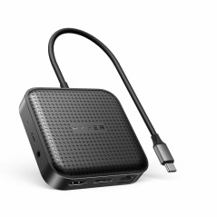 USB Hub Hyper HD583-GL Black 100 W