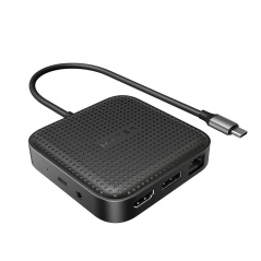 Hub USB Hyper HD583-GL Nero 100 W