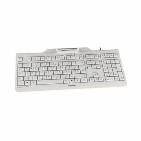 Keyboard with Reader Cherry JK-A0100ES-0 White