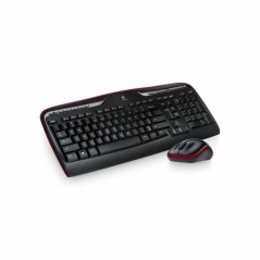 Tastiera e Mouse Wireless Logitech MK330 Nero