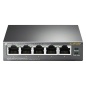 Router da Tavolo TP-Link TL-SF1005P PoE LAN 10/100 Metallo