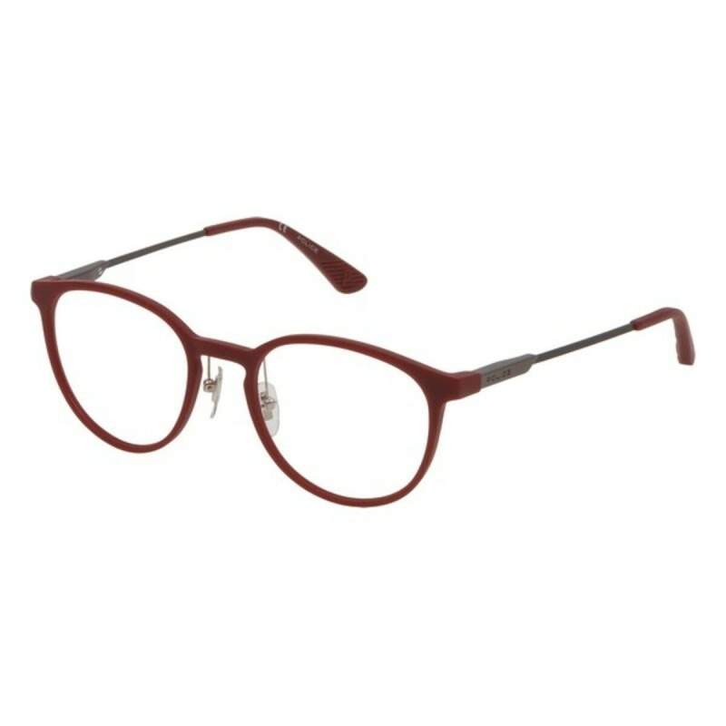 Men' Spectacle frame Police VPL6955007L2 Red Ø 50 mm