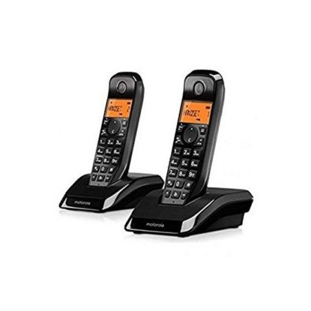 Telefono Senza Fili Motorola S1202 Duo Nero/Bianco