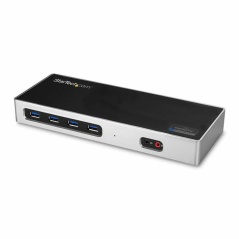 Hub USB Startech DK30A2DH Nero/Argentato Argentato 40 W