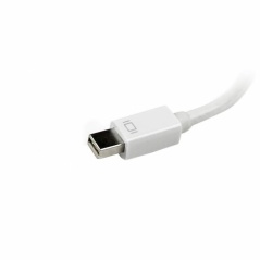 Mini DisplayPort to VGA/DVI/HDMI adapter Startech MDP2VGDVHDW White Black