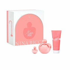 Women's Perfume Set Nina Ricci Nina Rose (3 pcs)