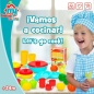 Set di Alimenti giocattolo Colorbaby Utensili e accessori per la cucina 31 Pezzi (6 Unità)