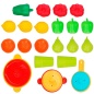 Toy Food Set AquaSport Kitchenware and utensils 24 Pieces (9Units)