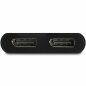 Splitter DisplayPort Startech MSTDP122DP Black 4K Ultra HD