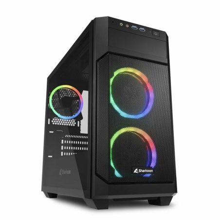 Case computer desktop ATX Sharkoon V1000 RGB Nero