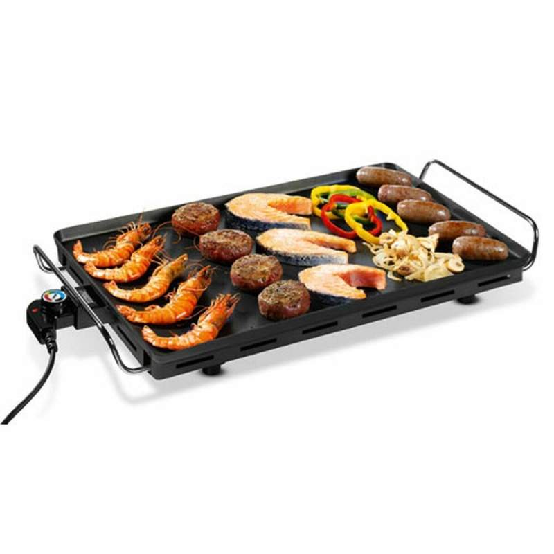 Piastra in Pietra per Arrostire Princess Table Grill Alluminio Nero 36 x 60 cm