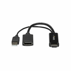 DisplayPort to HDMI Adapter Startech HD2DP Black 4K