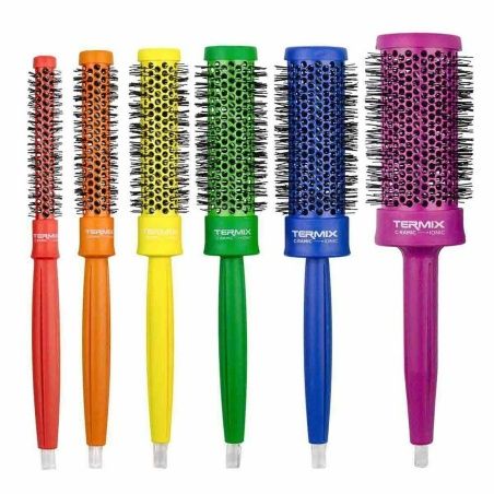 Set of combs/brushes Termix C-Ramic Pride Toilet Bag (6 pcs)
