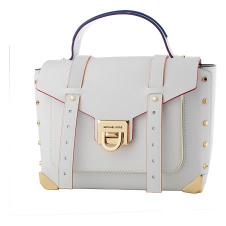 Women's Handbag Michael Kors 35T2GNCS6T-BRIGHT-WHT White 25 x 28 x 9 cm