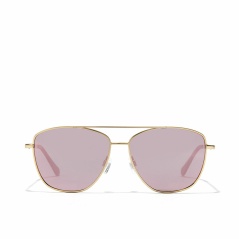 Unisex Sunglasses Hawkers Lax Golden Rose gold Polarised (Ø 57 mm)