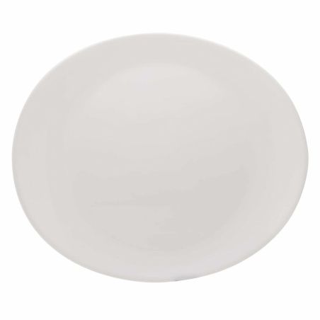 Flat Plate Arcoroc Restaurant 30 x 26 cm White Glass (6 Units)