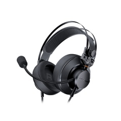 Headphones with Microphone Cougar M410 Gaming Classic Black