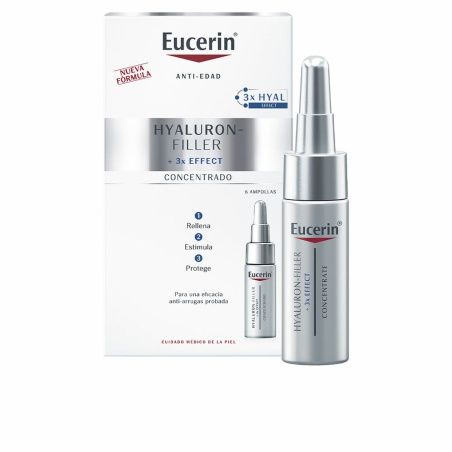 Night-time Anti-ageing Serum Eucerin Hyaluron Filler Ampoules 6 x 5 ml 5 ml